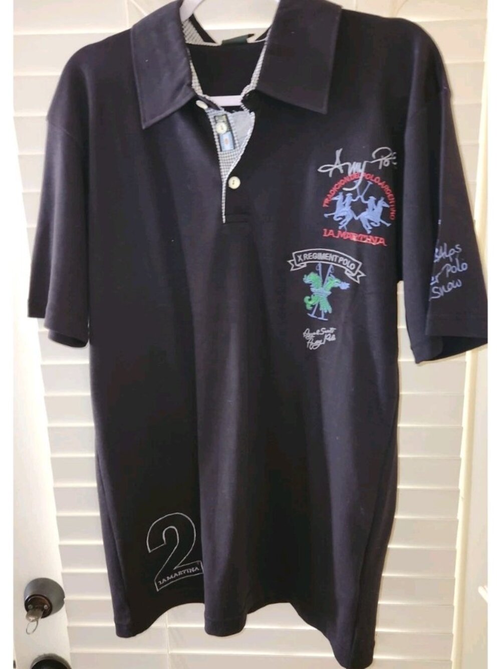La Martina Polo T-Shirt Short Sleeve #2 Mens Pullover nwt with defects XL